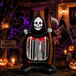 GLOBO METALIZADO HALLOWEEN PARCA 115 CM (U2604-16)